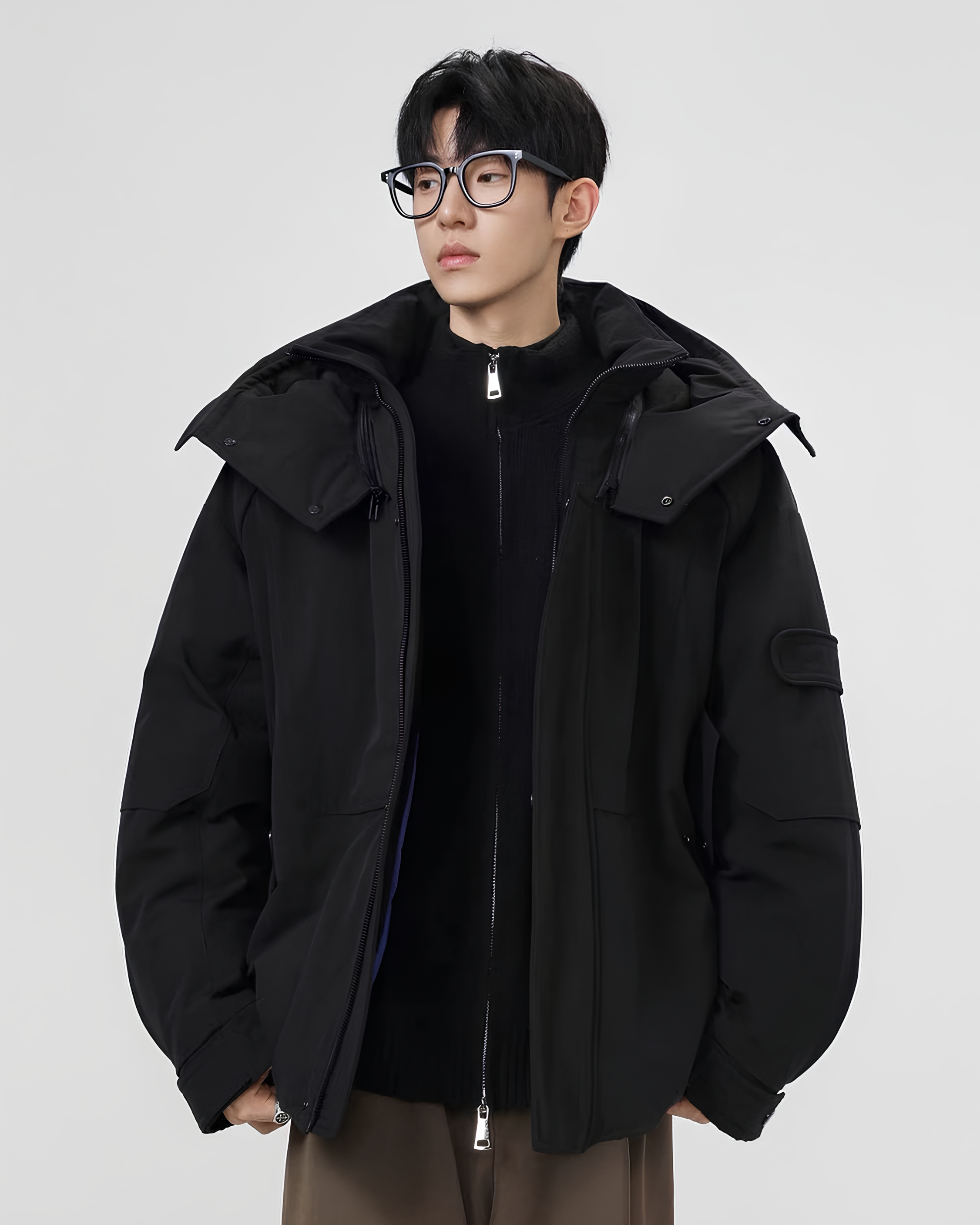 Modular Windproof Down Jacket koku0127