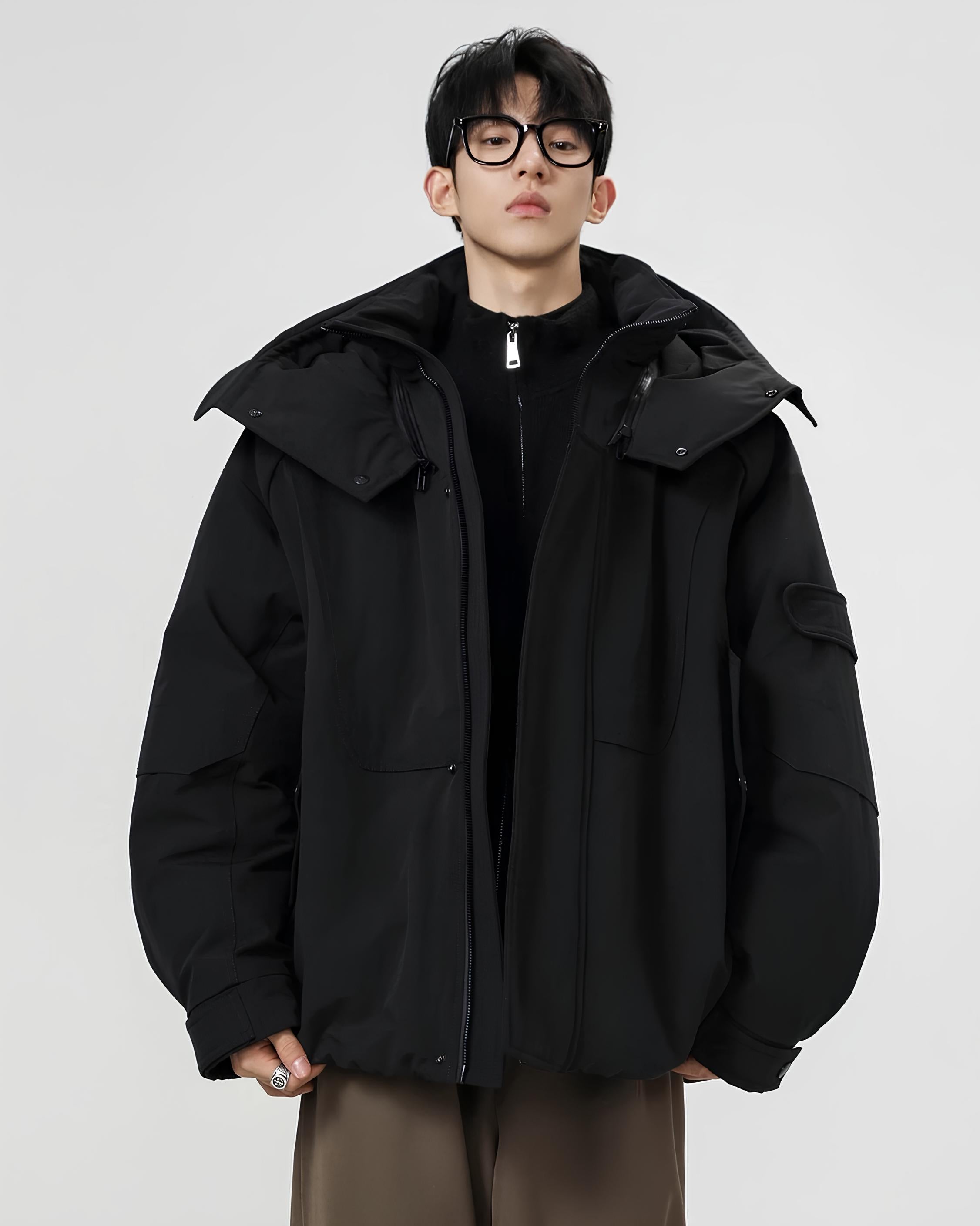 Modular Windproof Down Jacket koku0127