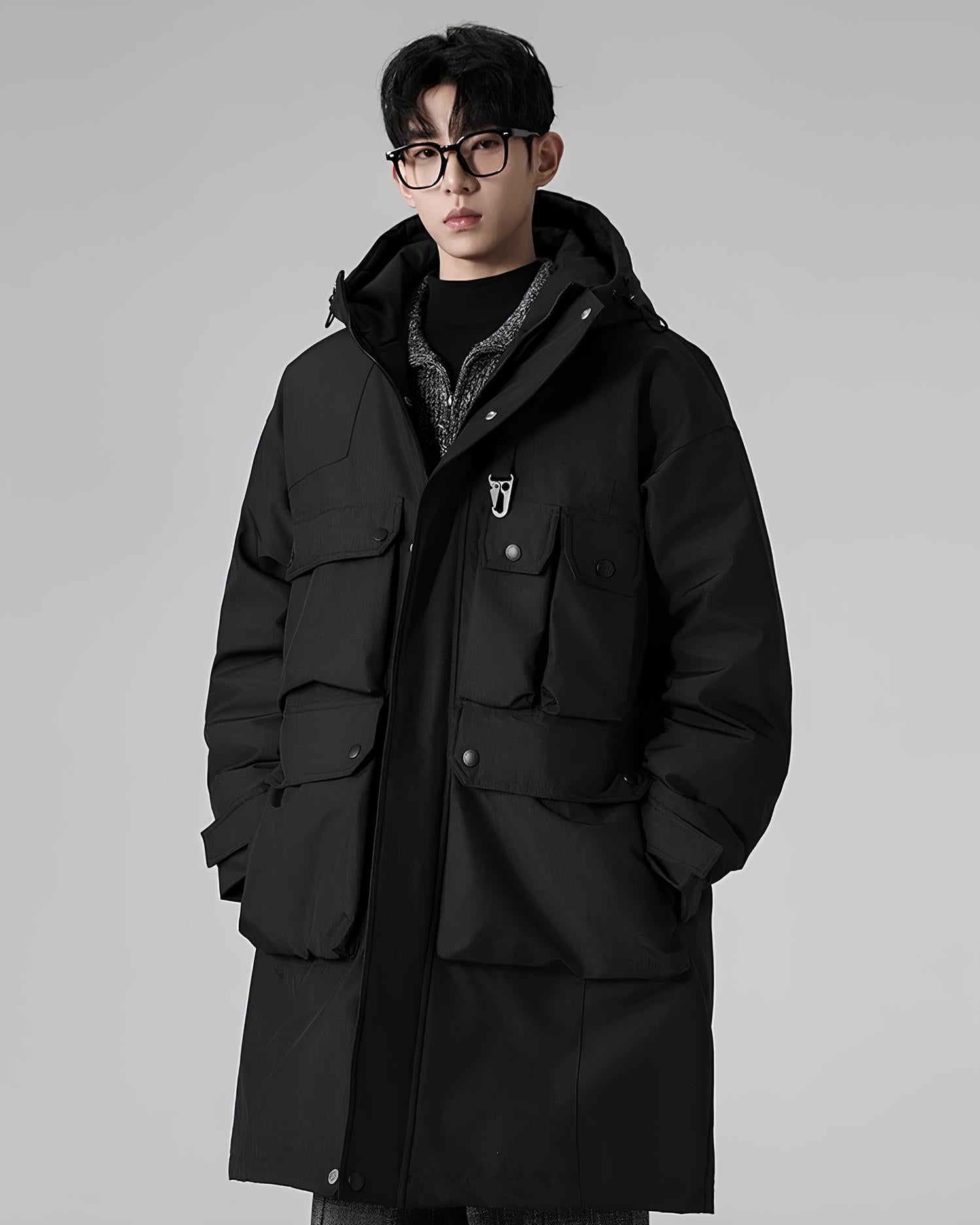 Structured Technical Field Parka koku0130