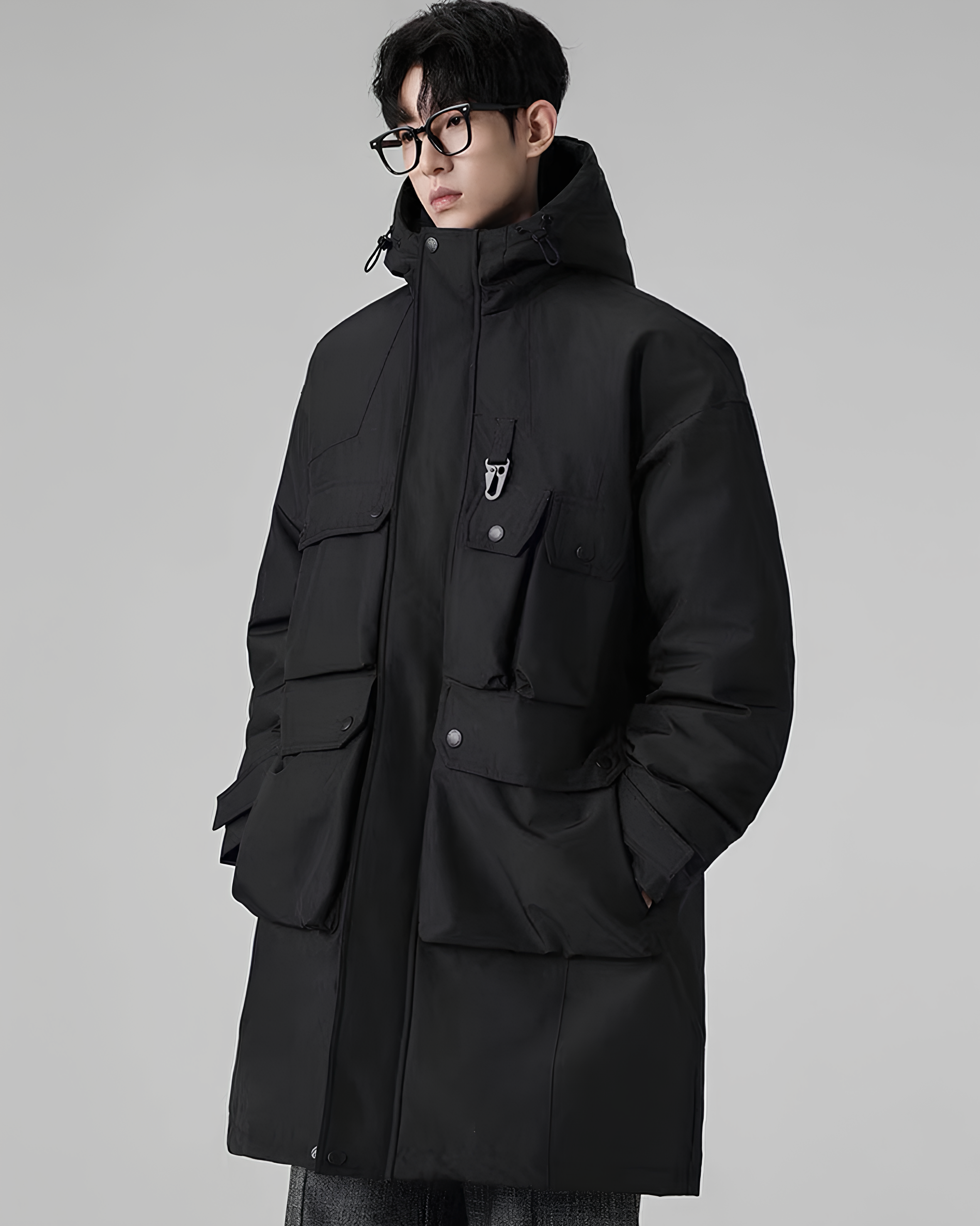 Structured Technical Field Parka koku0130