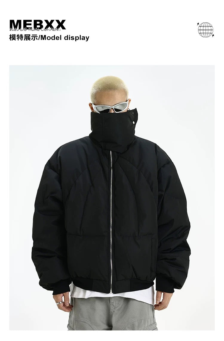 MEBXX Stand Collar Down Jacket koku0002