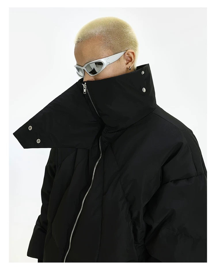 MEBXX Stand Collar Down Jacket koku0002