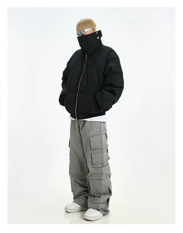 MEBXX Stand Collar Down Jacket koku0002