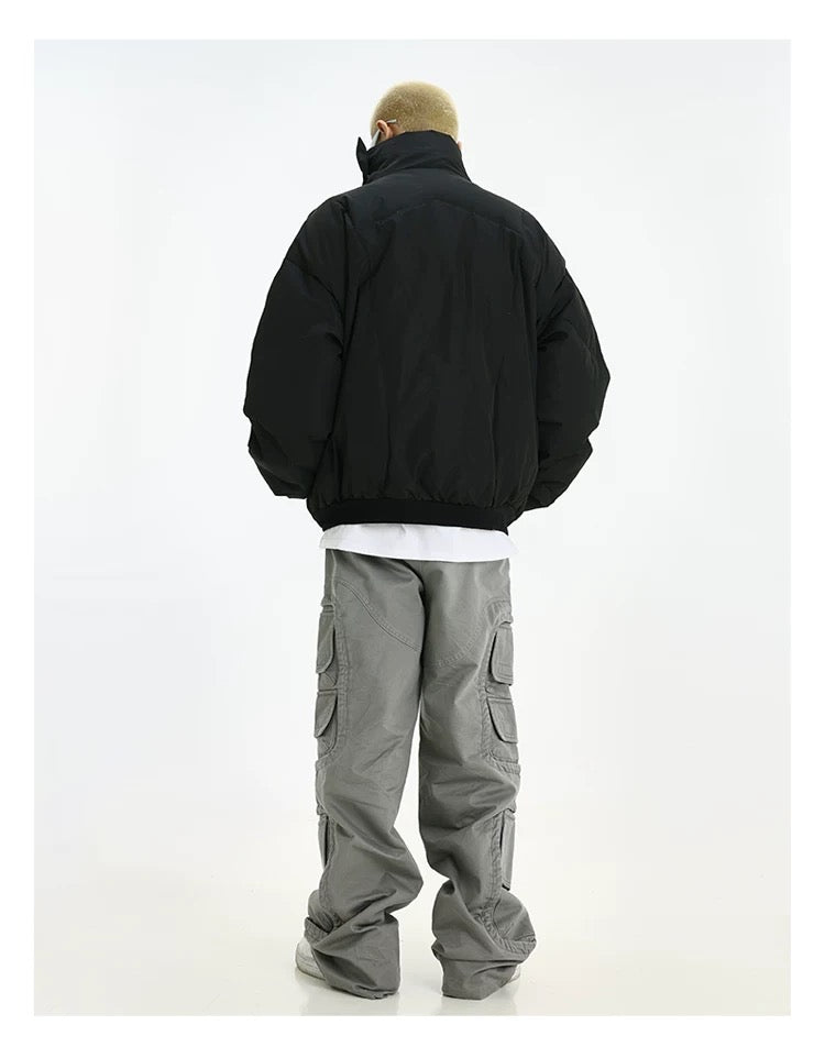 MEBXX Stand Collar Down Jacket koku0002