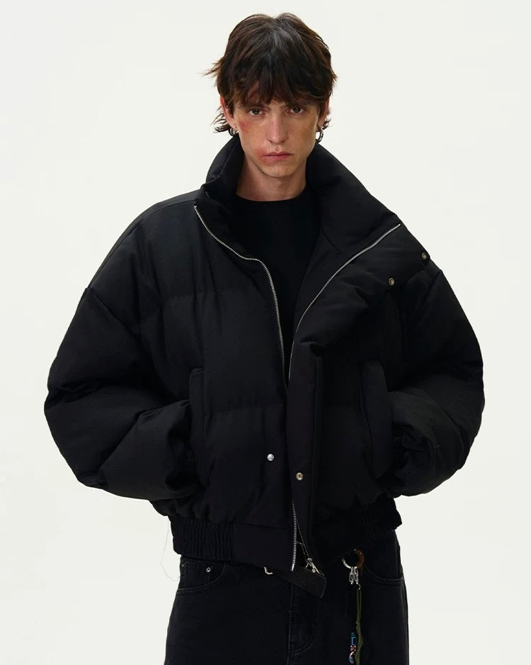 MADWITCH Stand Collar Down Jacket koku0009