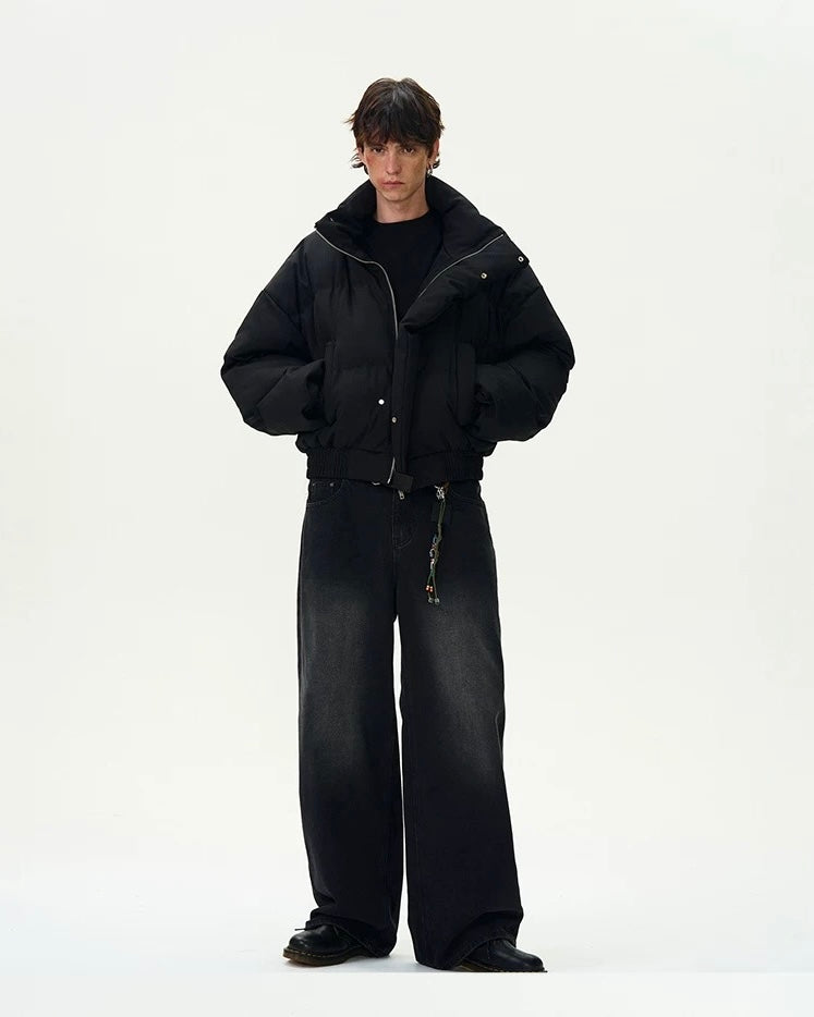 MADWITCH Stand Collar Down Jacket koku0009