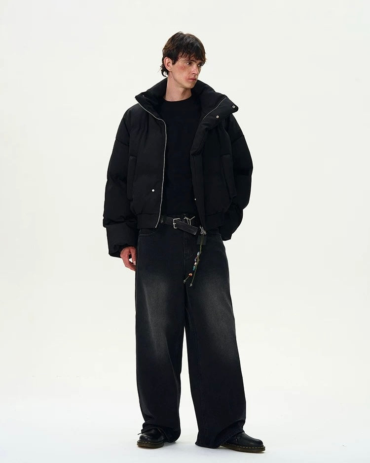 MADWITCH Stand Collar Down Jacket koku0009