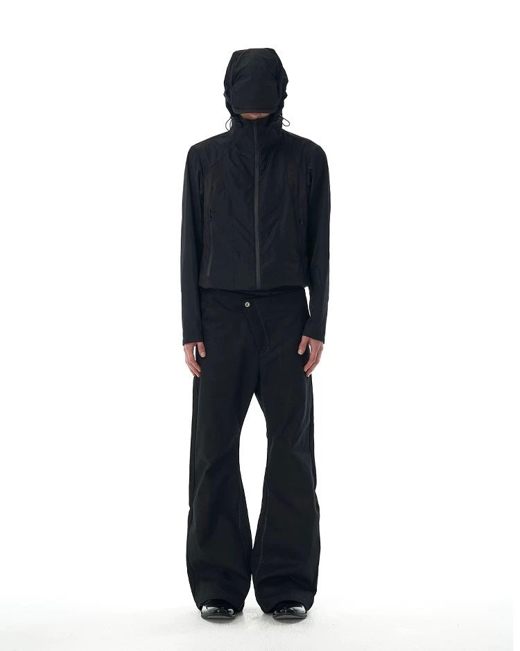 BEVAN UP Nylon Hooded Jacket koku0010
