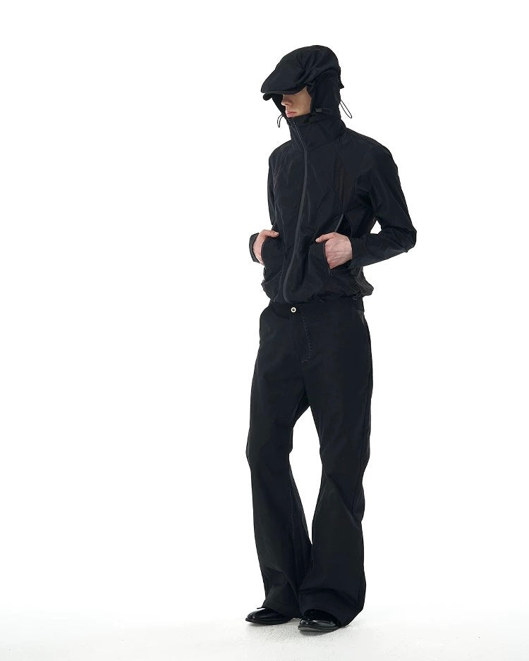 BEVAN UP Nylon Hooded Jacket koku0010