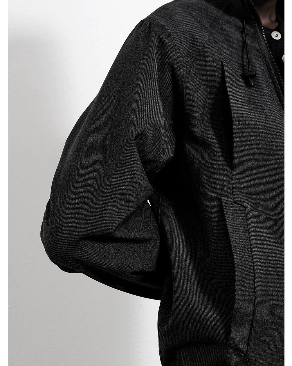 BEVAN UP Zip-Up Hooded Waterproof Jacket koku0014