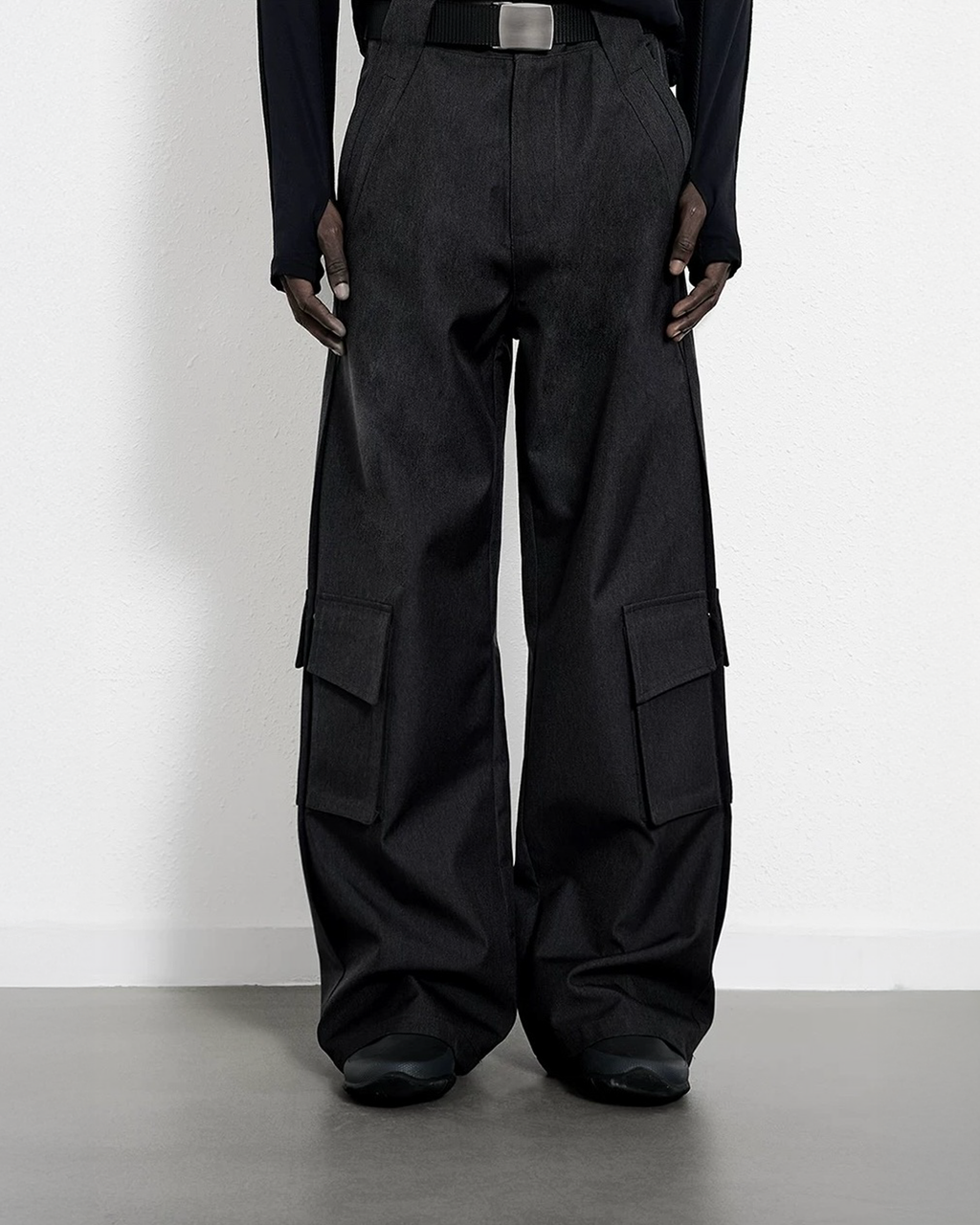BEVAN UP Straight Tech Cargo Pants koku0015