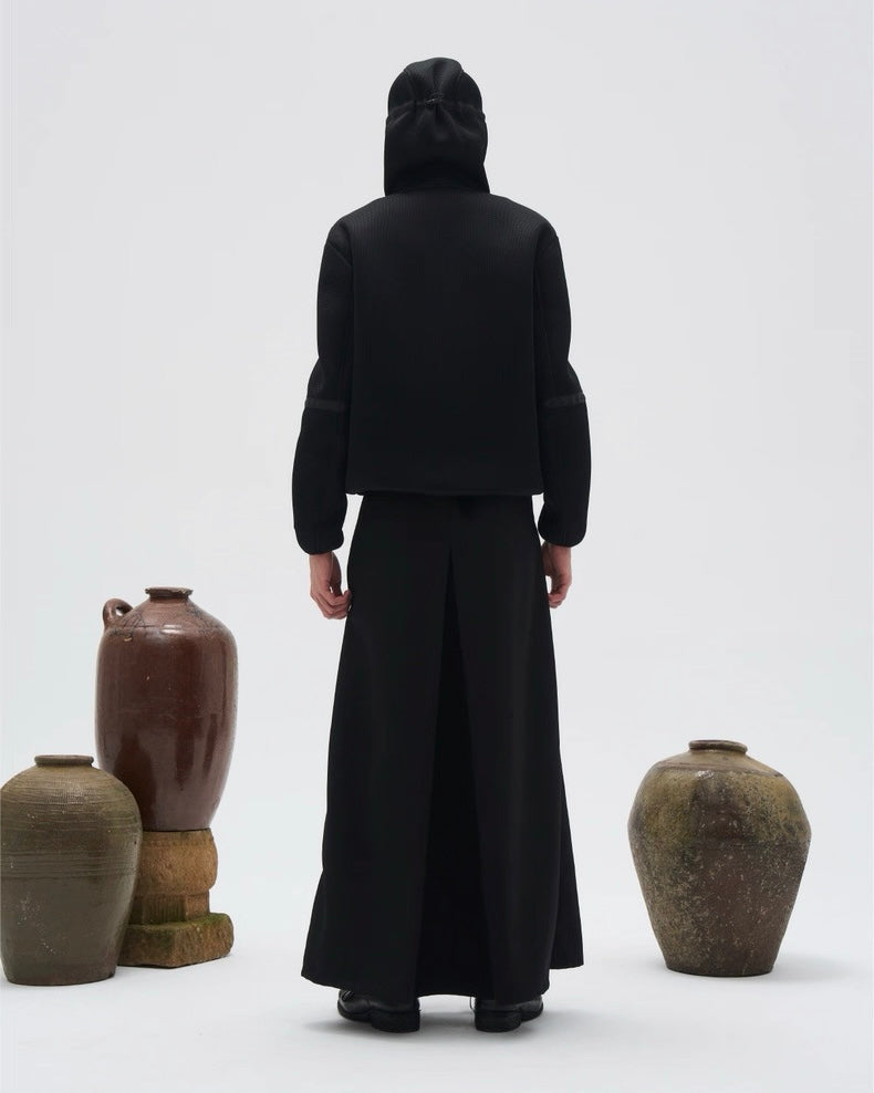7440 37 1 Zip-up Hooded Blouson koku0023