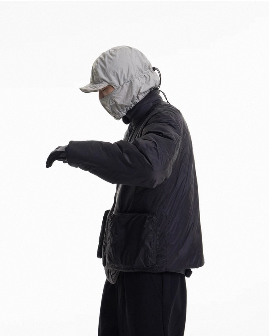 3D Zip Nylon Padded Outer koku0036