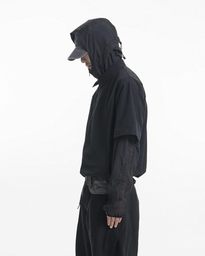 4-Way Stretch Zip Shirt koku0033