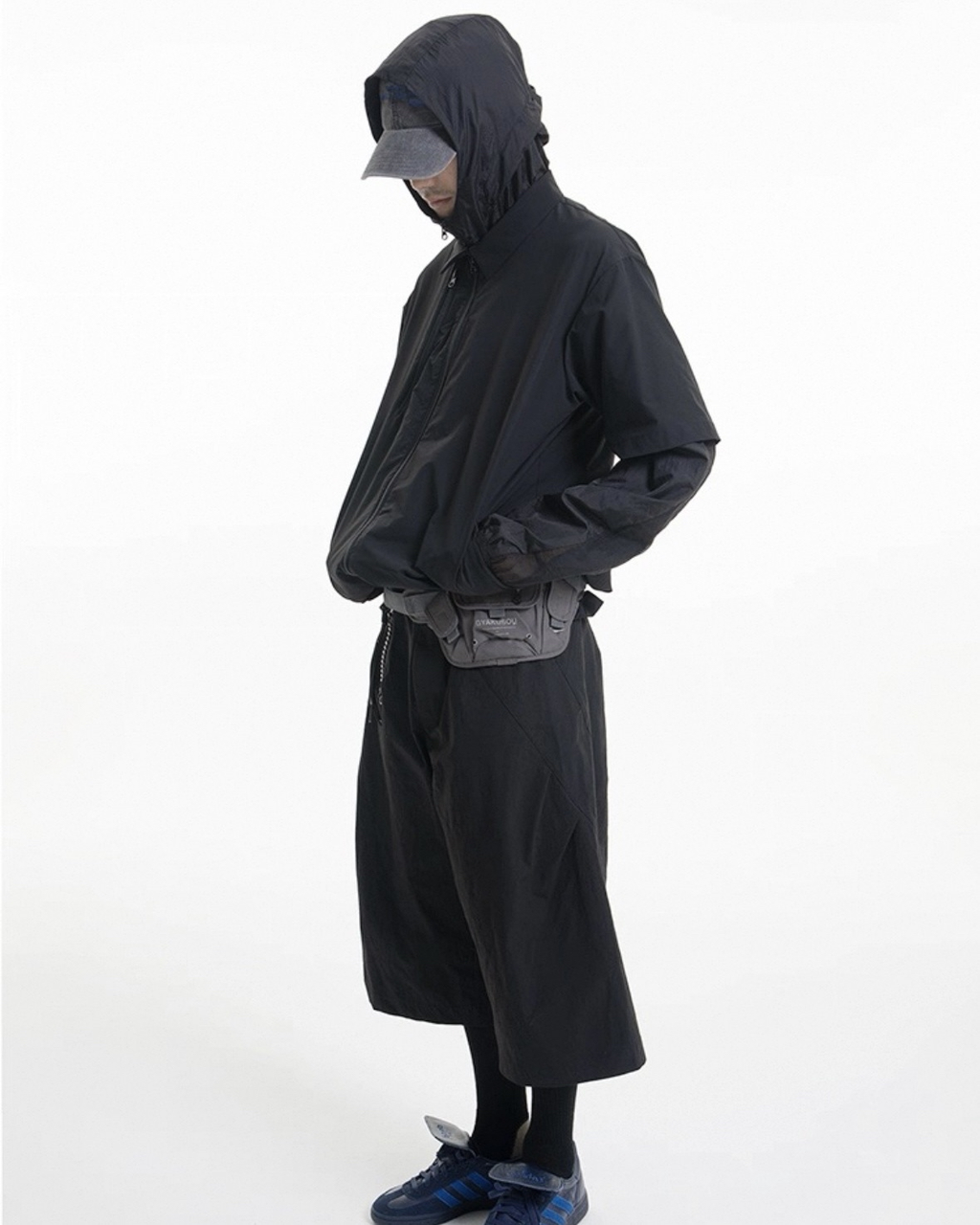 Textured Cropped Pants koku0040