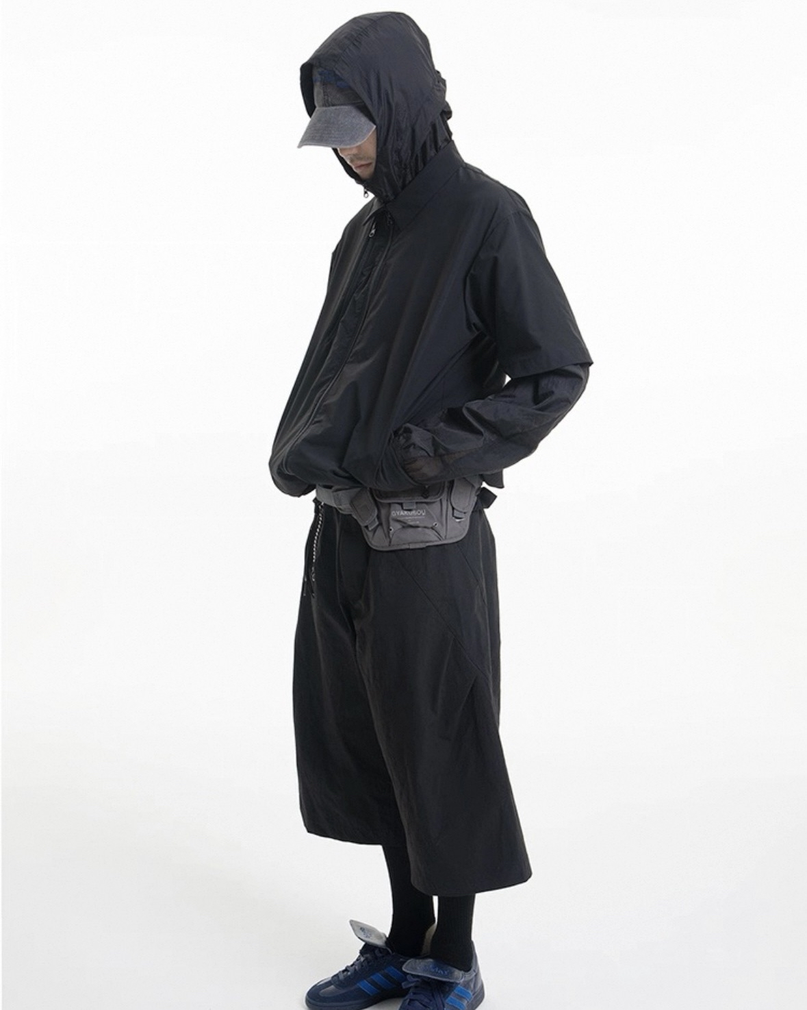 Textured Cropped Pants koku0040