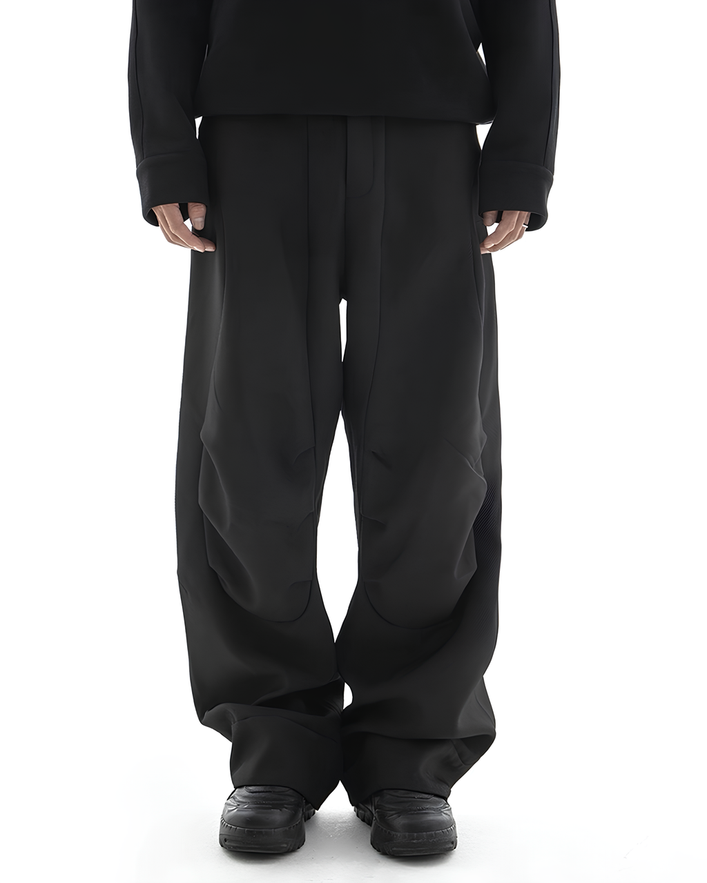 Structured Wide Pants koku0041