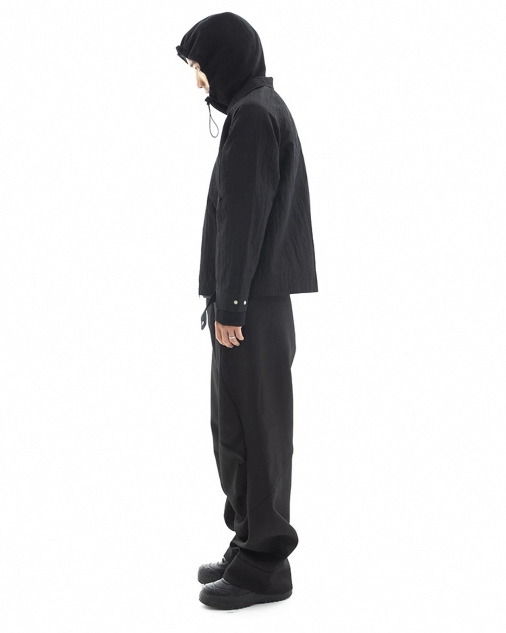 Wrinkled Nylon Cleanfit Jacket koku0048