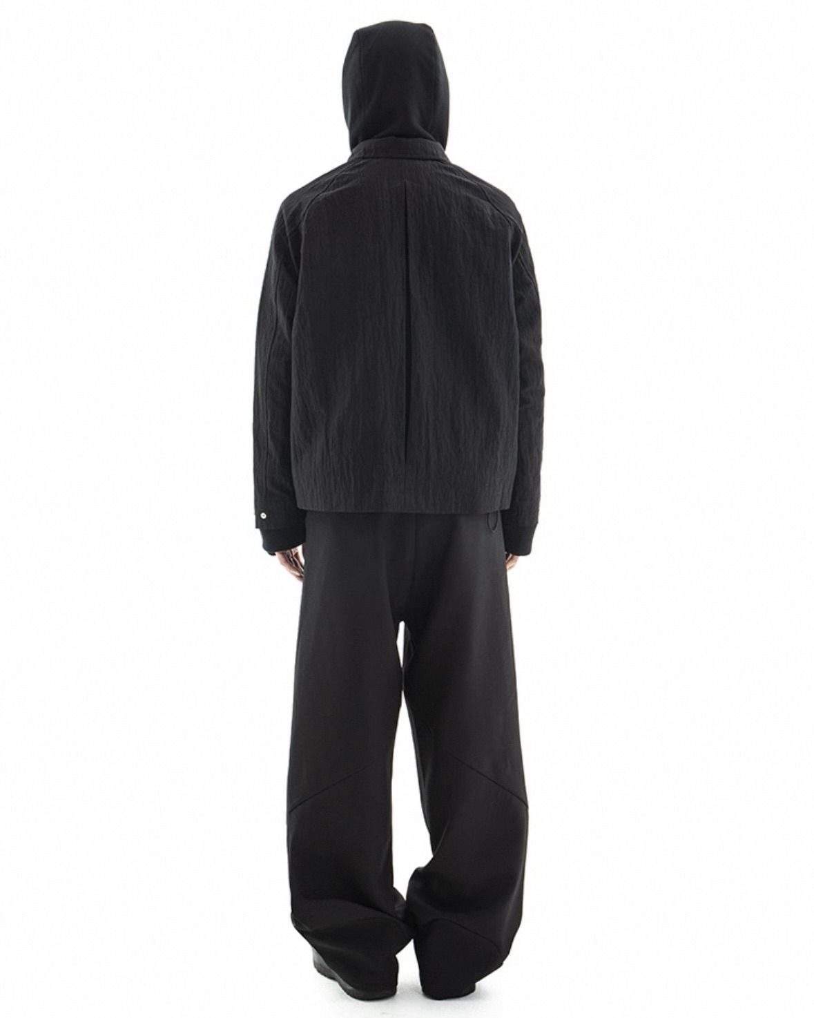 Wrinkled Nylon Cleanfit Jacket koku0048