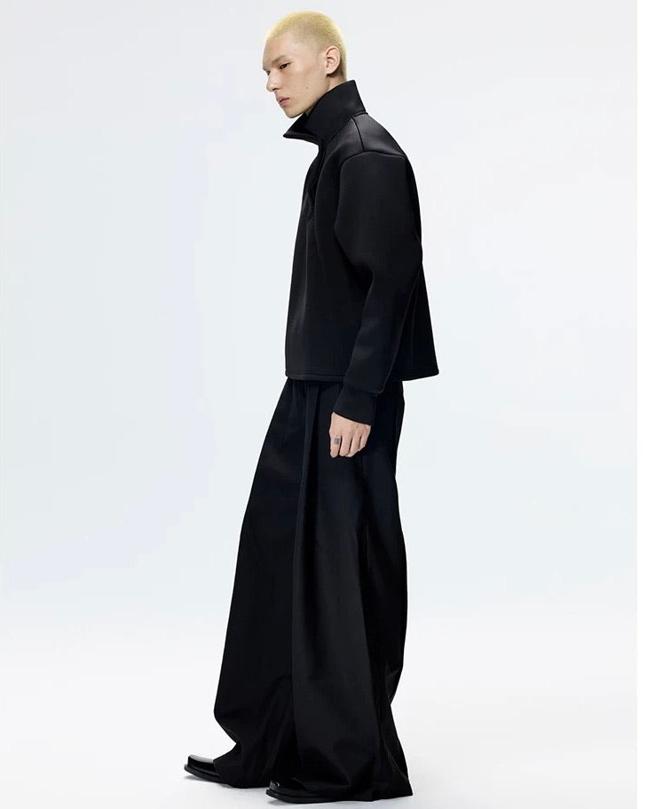 Asym Collar Air Cotton Sweatshirt koku0064