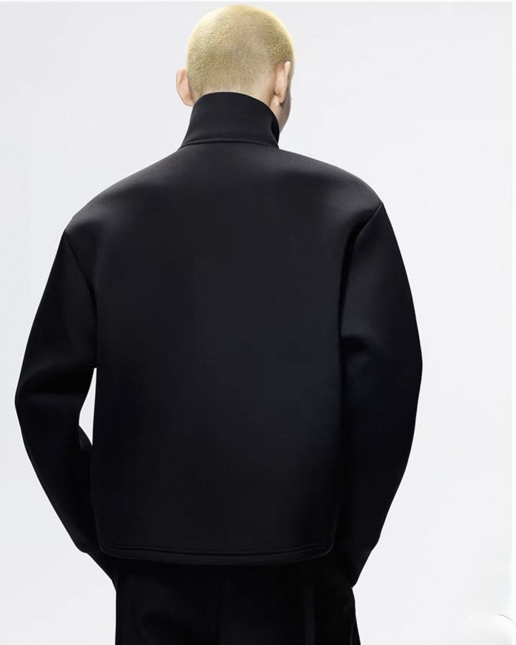 Asym Collar Air Cotton Sweatshirt koku0064