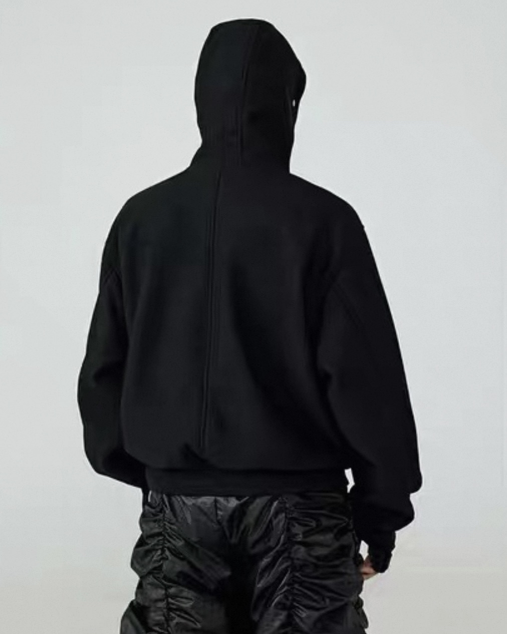 Mask Studded Hoodie koku0065