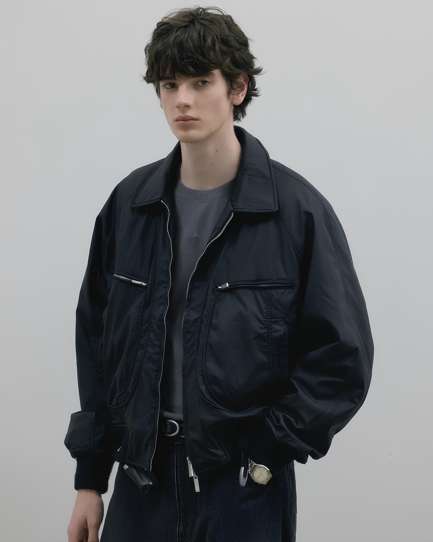 Moccasin Memory  Vintage Western Padded A-2 Jacket koku0069