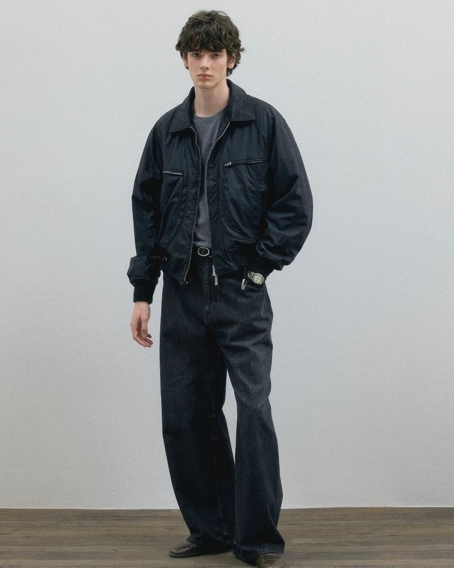 Moccasin Memory  Vintage Western Padded A-2 Jacket koku0069