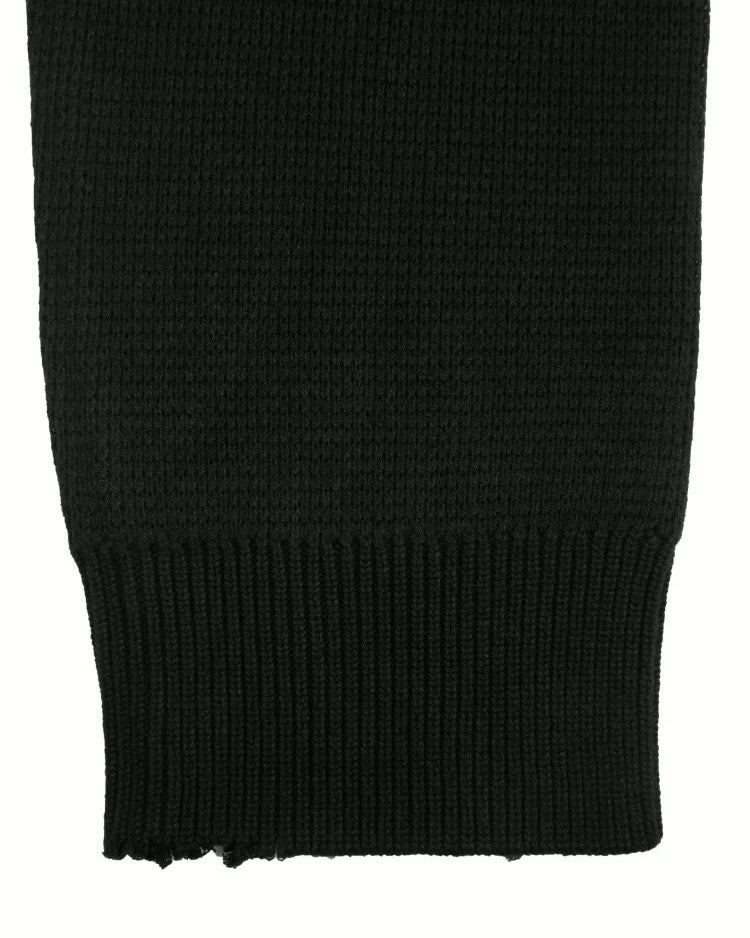 “Staff Uniform” Double-Layer V-Neck Knit Sweater koku0071