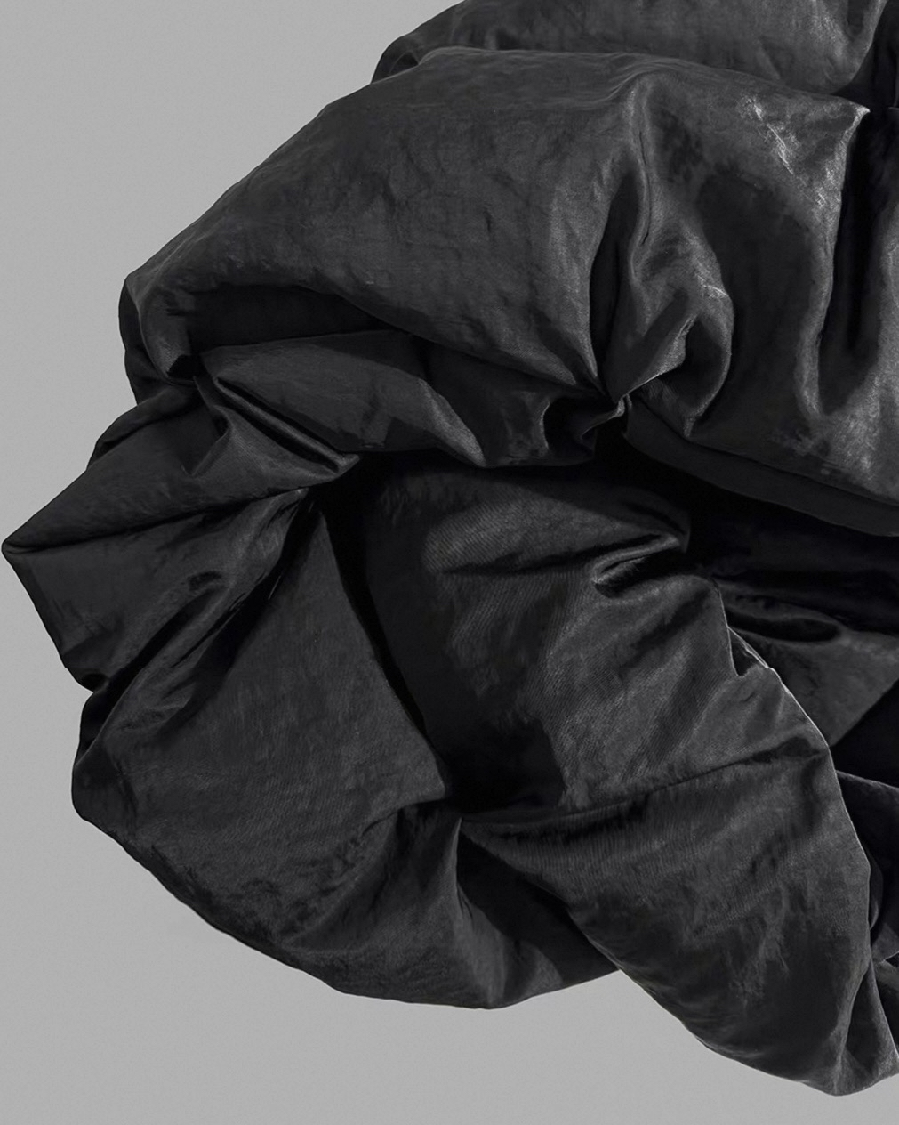 Structure Down Loop Scarf koku0082