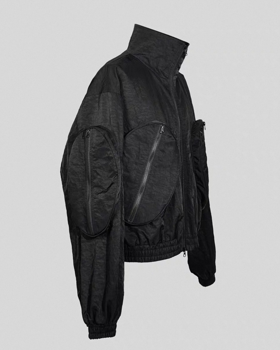 Vanguard Dark-Tech Nylon Utility Jacket koku0083