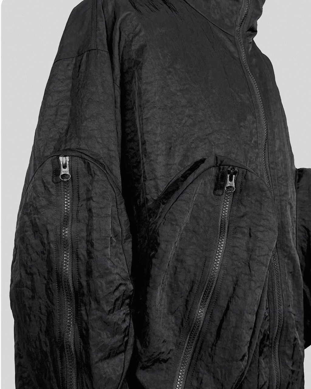 Vanguard Dark-Tech Nylon Utility Jacket koku0083