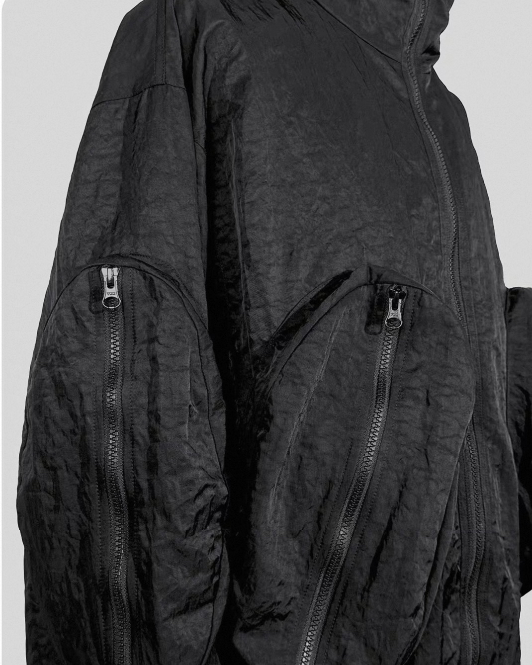 Vanguard Dark-Tech Nylon Utility Jacket koku0083