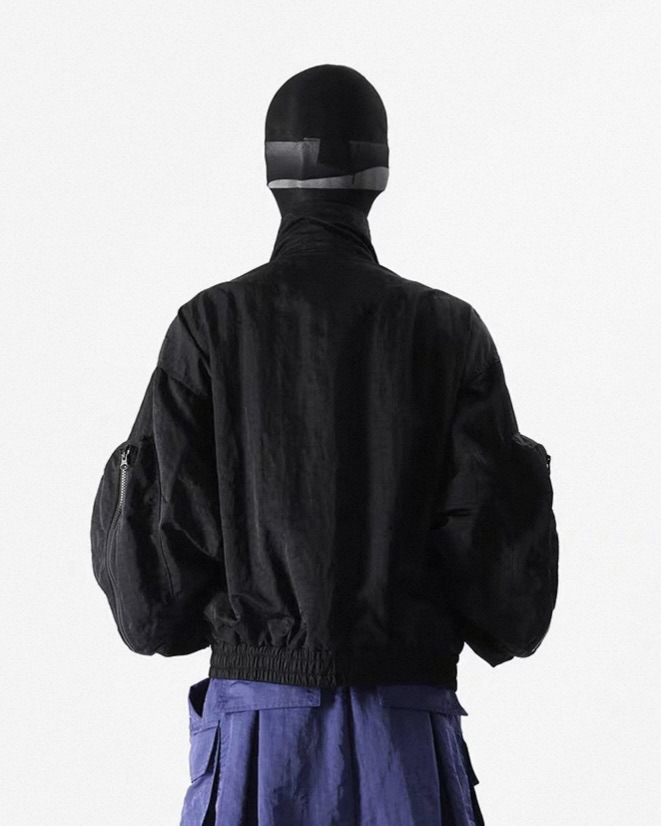 Vanguard Dark-Tech Nylon Utility Jacket koku0083