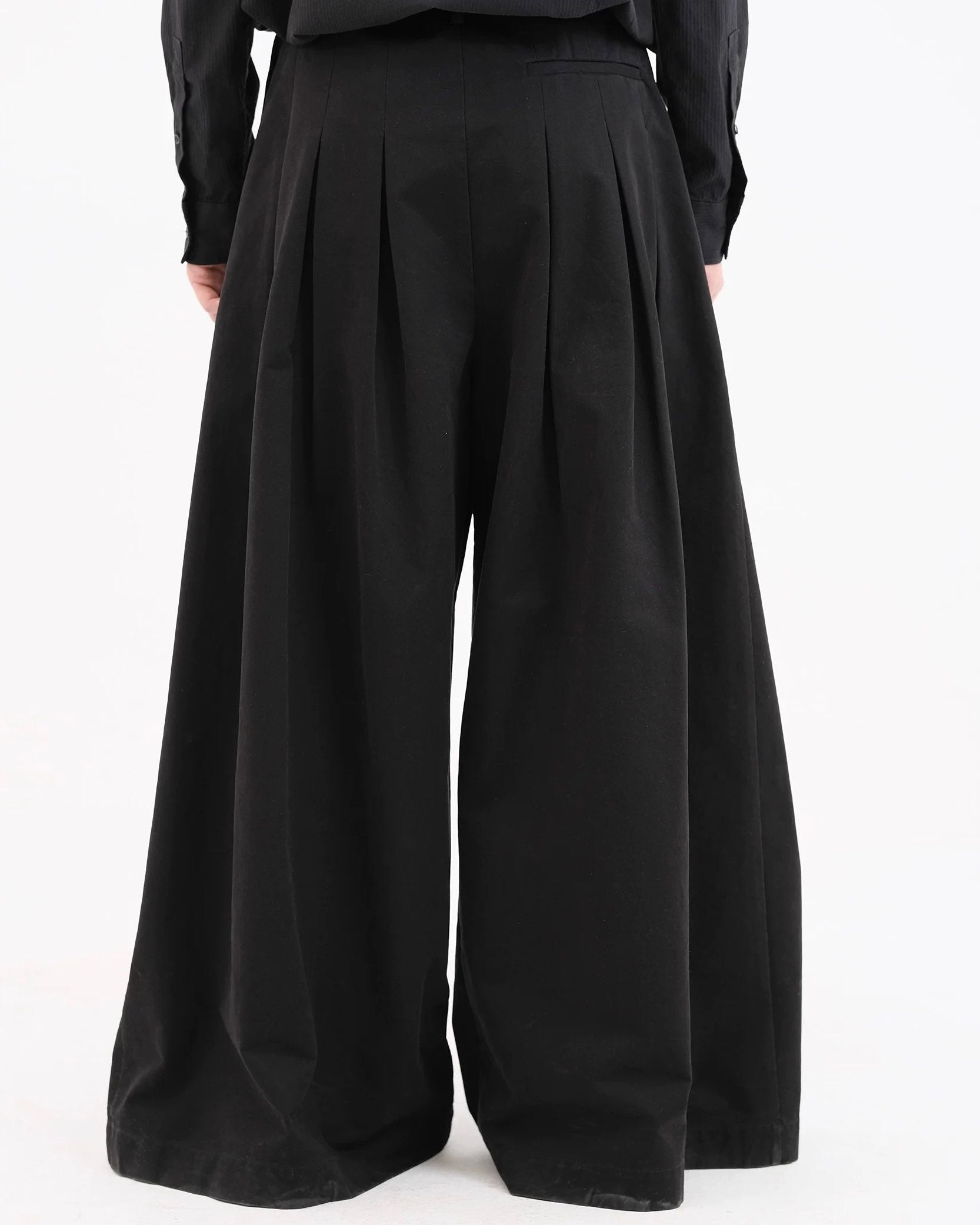 Wide Pleated Volume Trousers koku0100