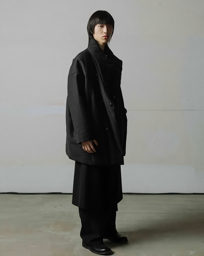 Quilted Cotton Structure Jacket koku0102