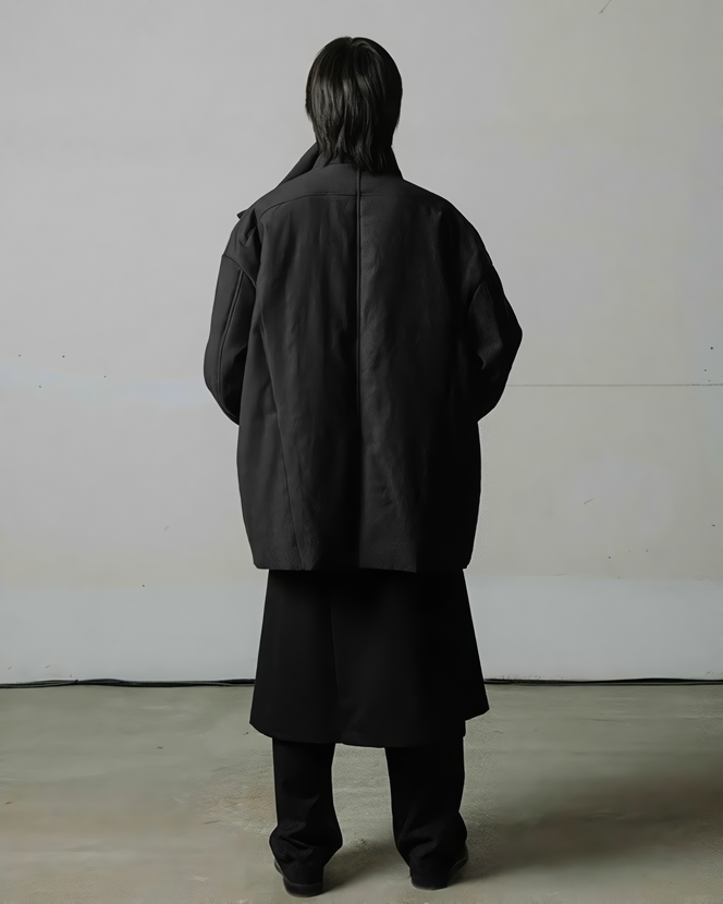 Quilted Cotton Structure Jacket koku0102