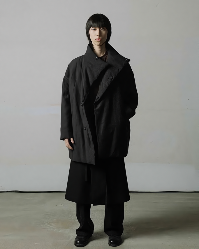 Quilted Cotton Structure Jacket koku0102