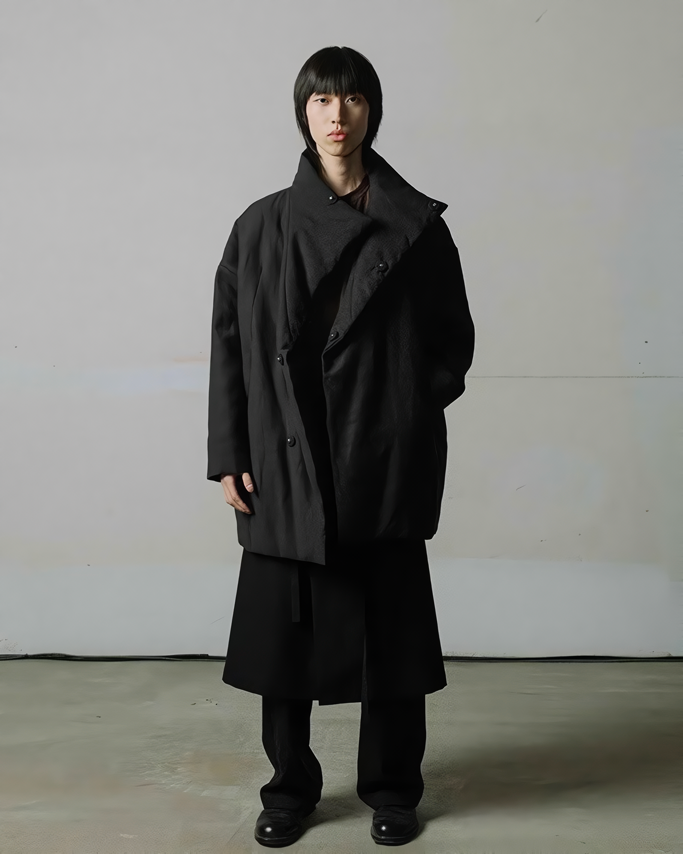 Quilted Cotton Structure Jacket koku0102