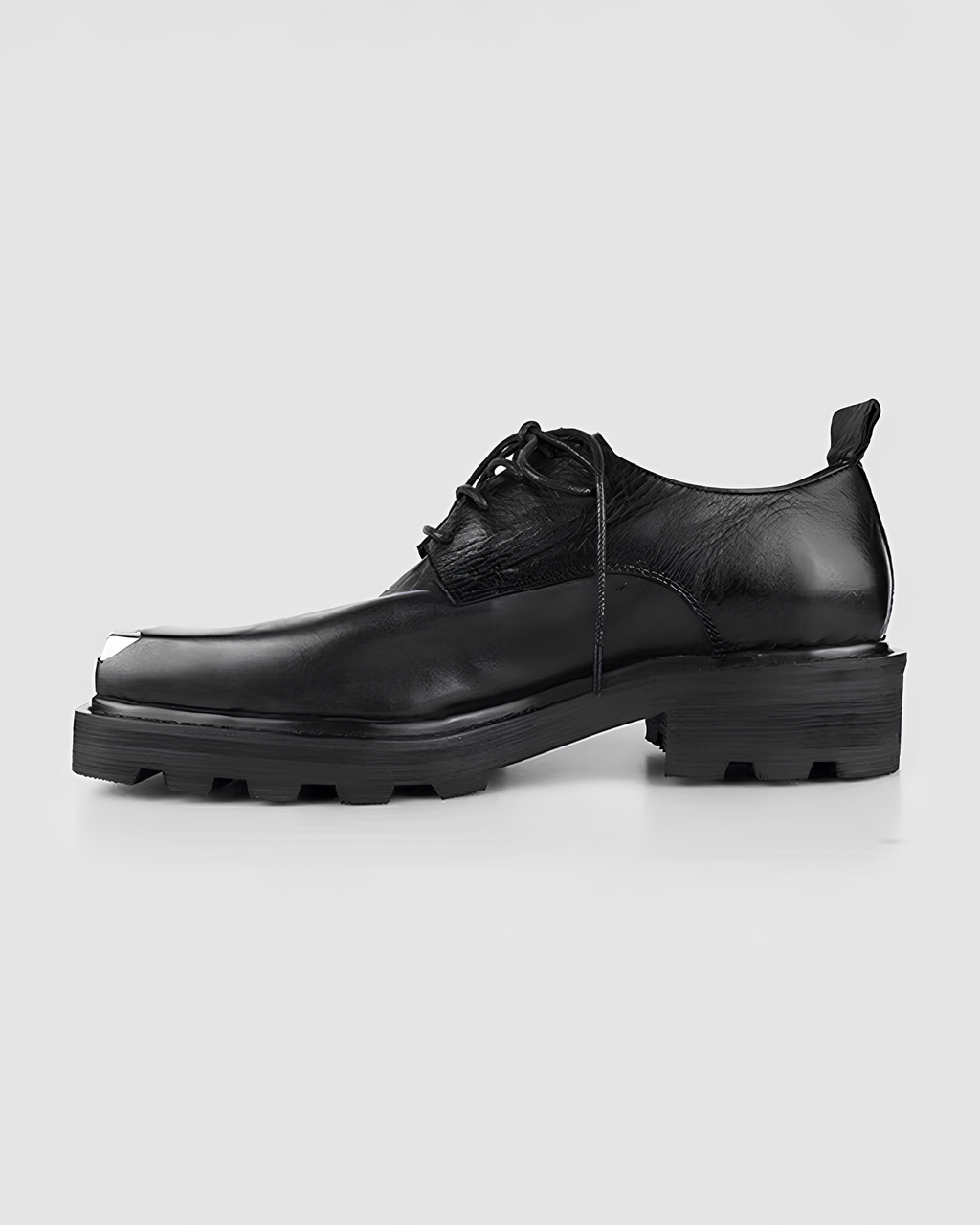 Polished Steel-Cap Derby Shoes koku0107