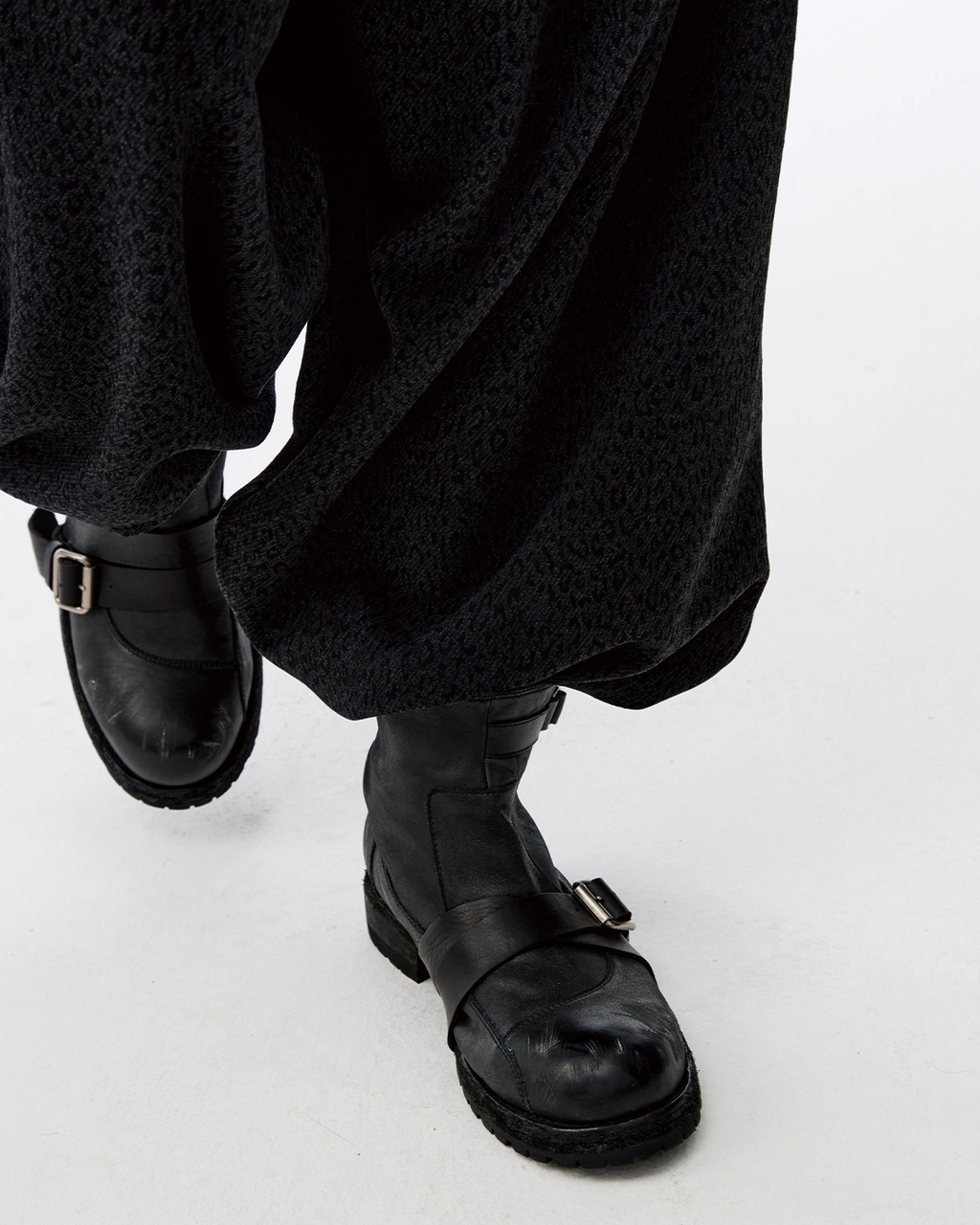 Cowhide Engineer Boots koku0085
