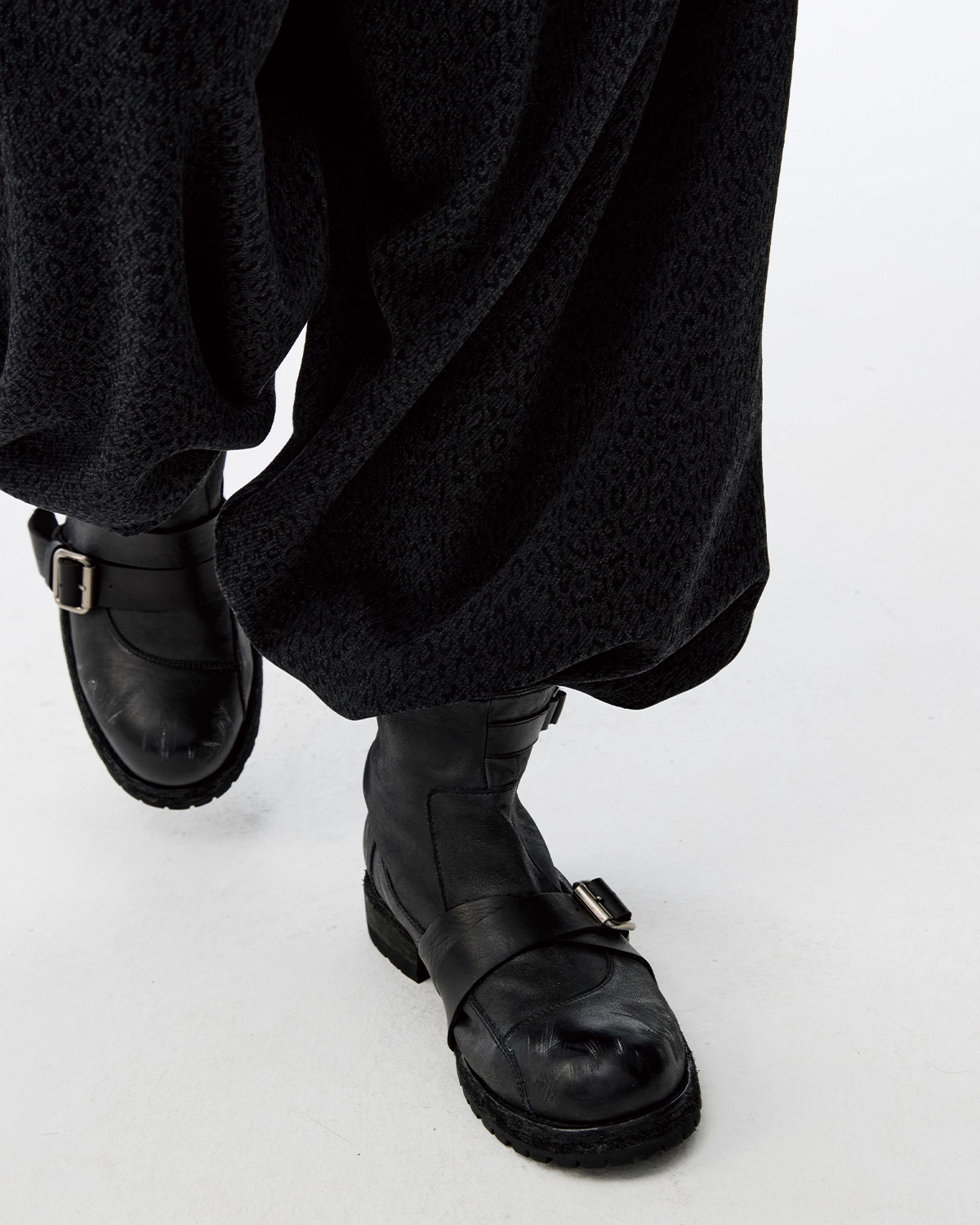 Cowhide Engineer Boots koku0085