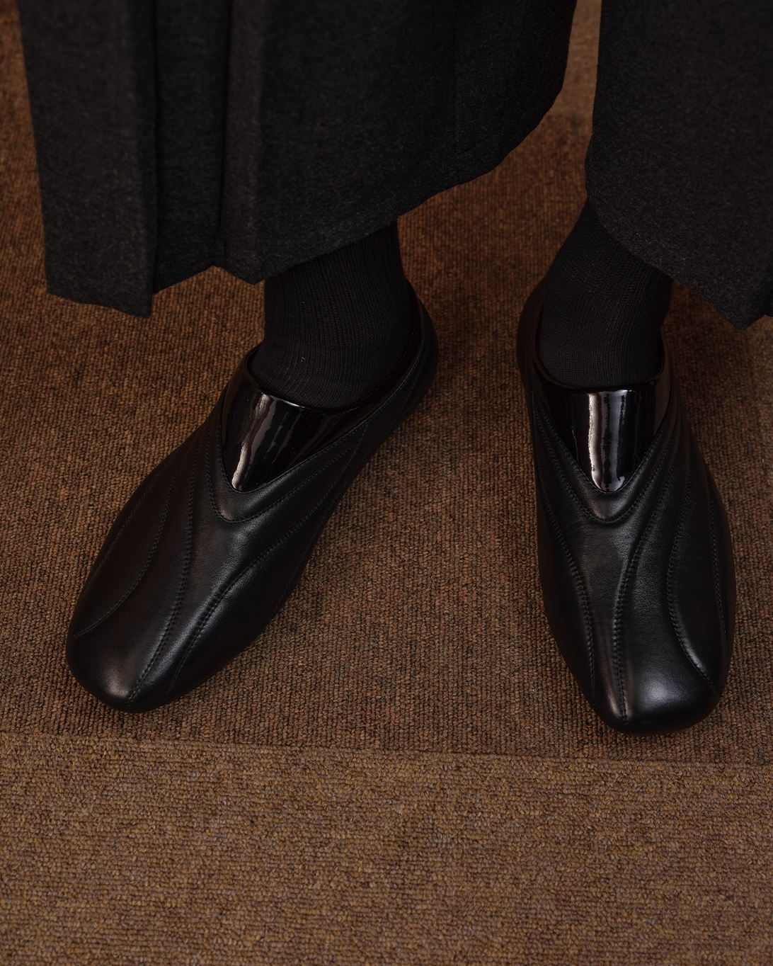 Calfskin Racing Shoes koku0099