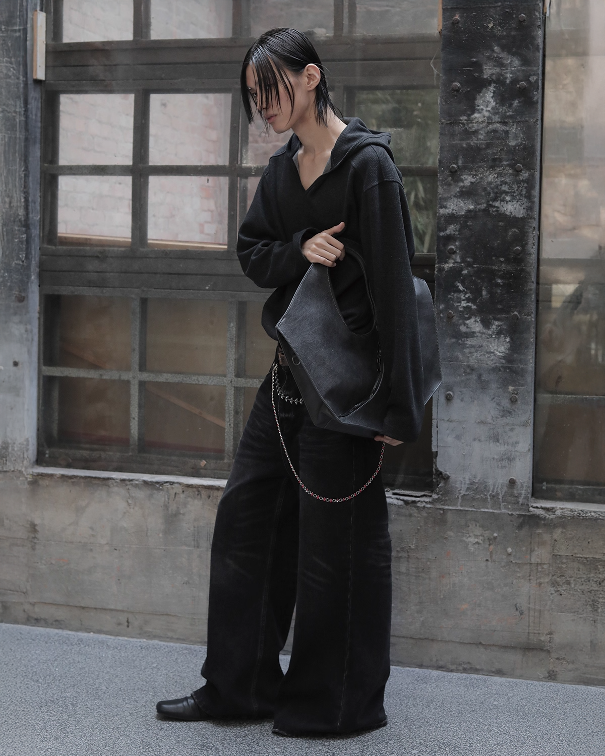 Arc Handle Tote Bag koku0098