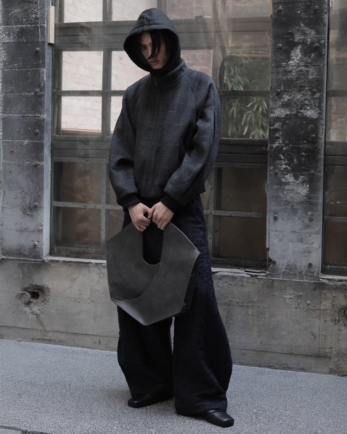 Arc Handle Tote Bag koku0098