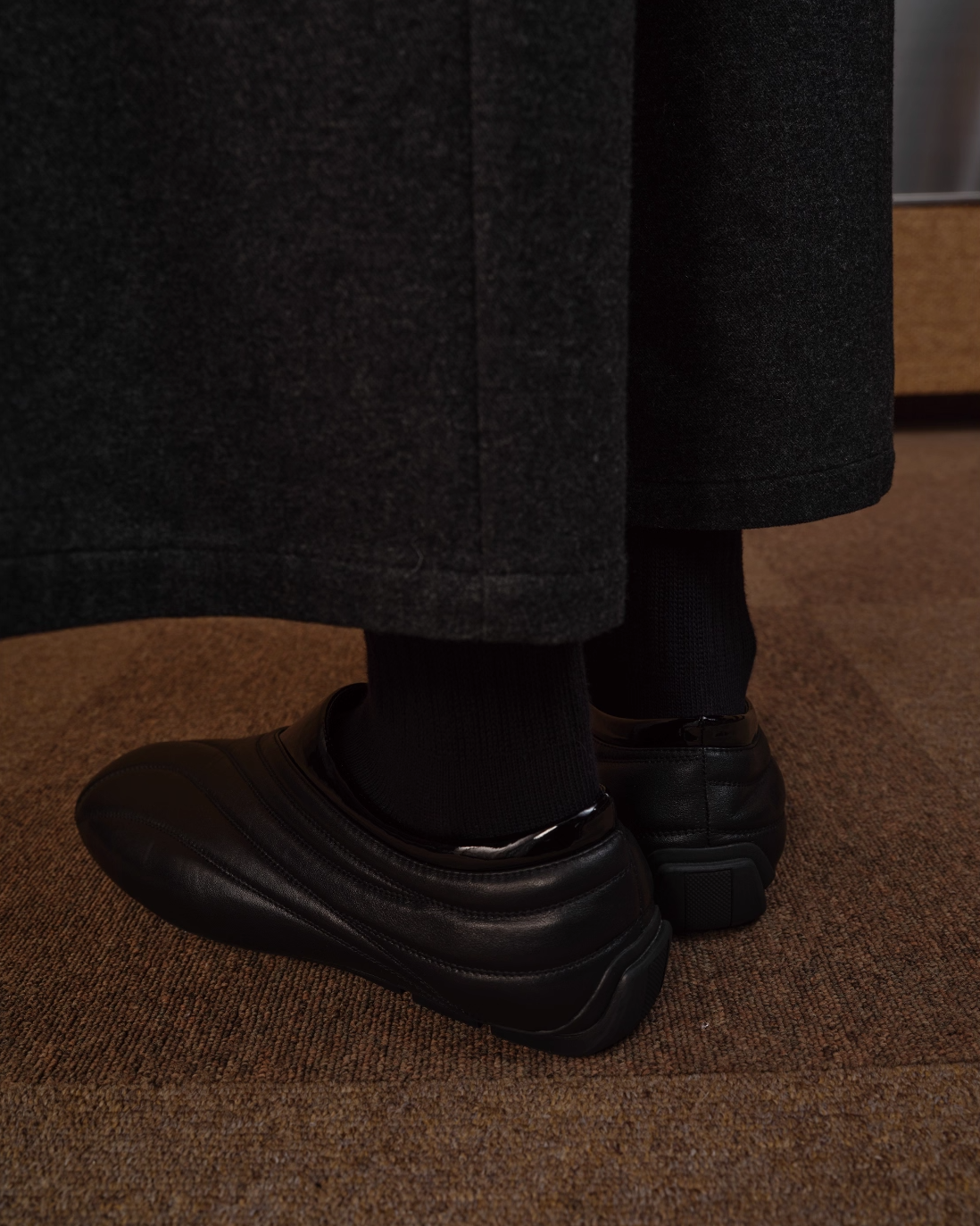 Calfskin Racing Shoes koku0099