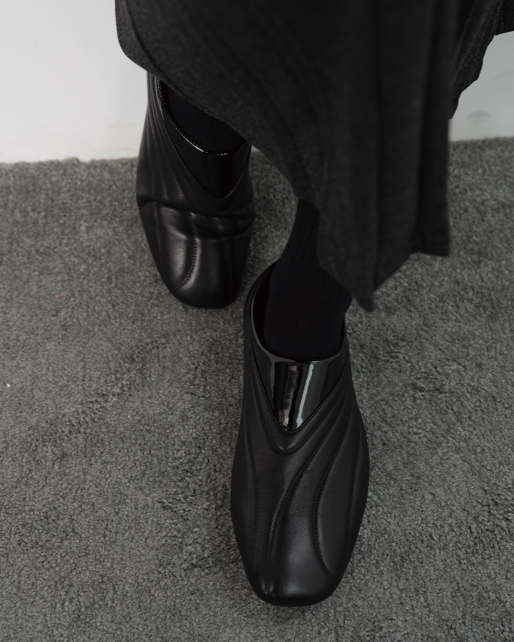 Calfskin Racing Shoes koku0099
