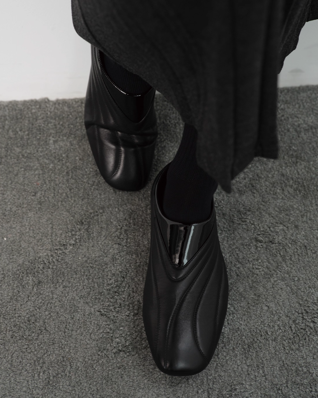 Calfskin Racing Shoes koku0099