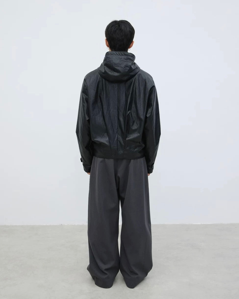 Yausye Zip-up Hooded Blouson koku0027