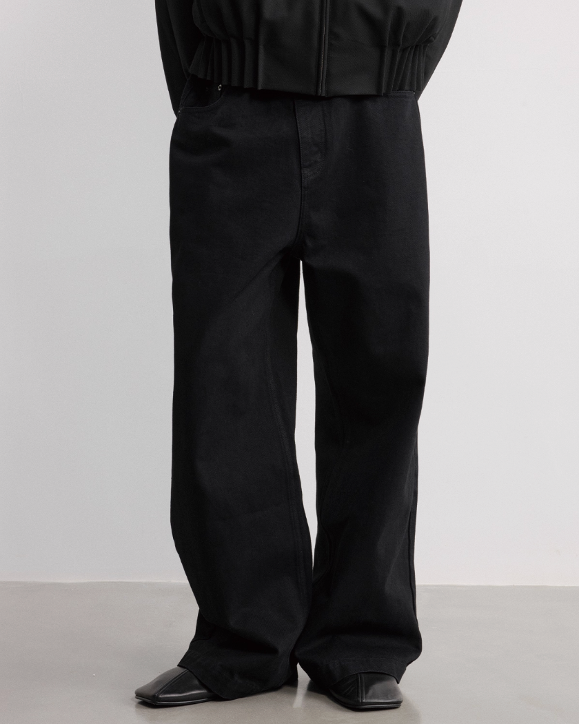 Cotton Straight Pants koku0113